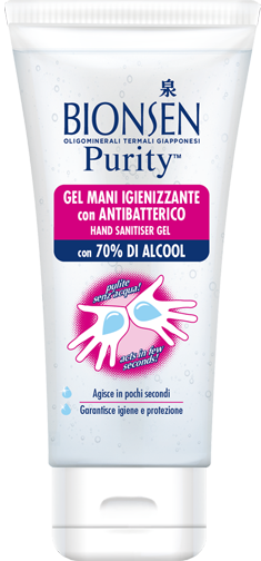 Tubo Gel Mani con 70% di Alcool