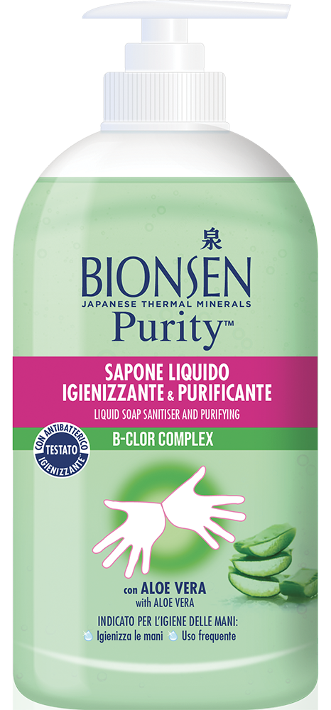 Sapone liquido Igienizzante e Purificante